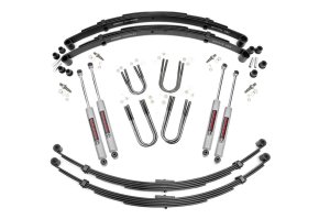 Jeep Wagoneer Suspension Lift Kit - Front + Rear - Rough Country - 3 Inch Lift Kit - '76-'83